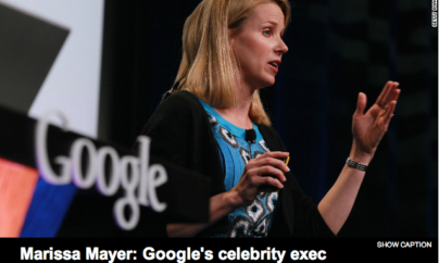 Google’s Marissa Mayer is Now Yahoo’s CEO