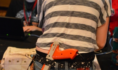 A Solo Girl Competes in Scavenger Hunt at DefCon 20
